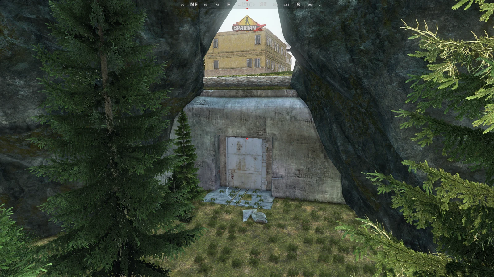 Entrada secreta da Ilha do Boss